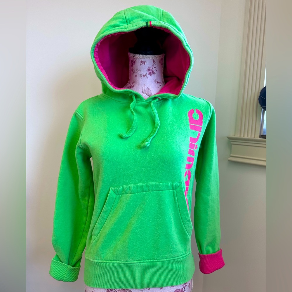 Unique green and pink Animal hoodie
